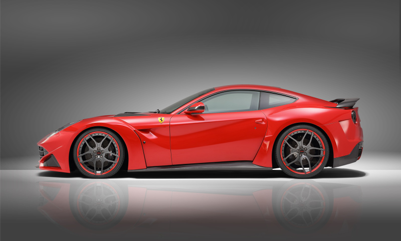 Illustration for article titled Spectacular Widebody Version And 781 HP For Ferrari F12berlinetta